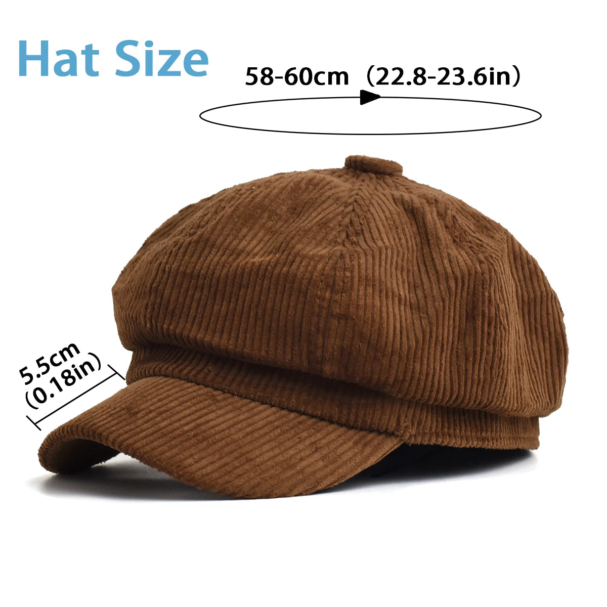 chapeau vintage homme marron
