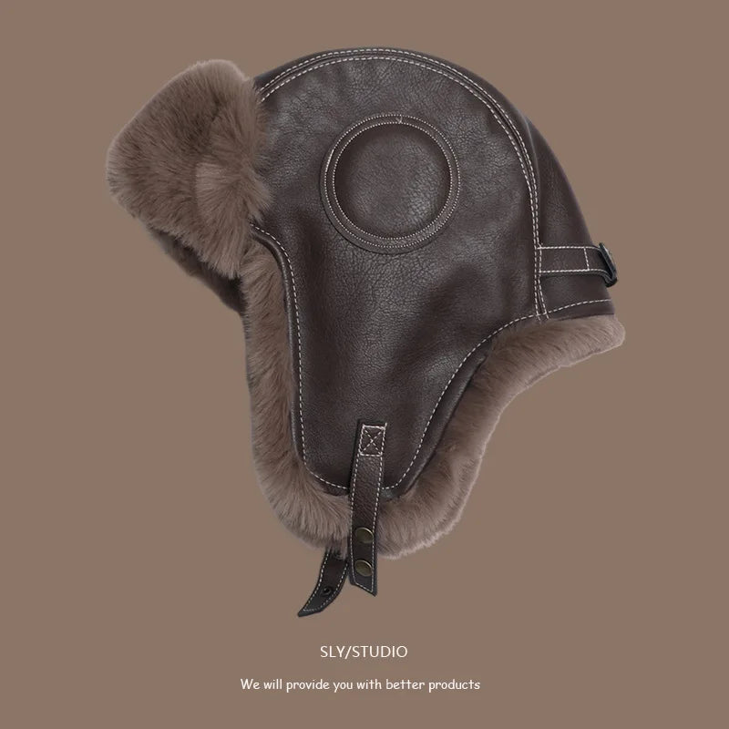 chapeau aviateur vintage