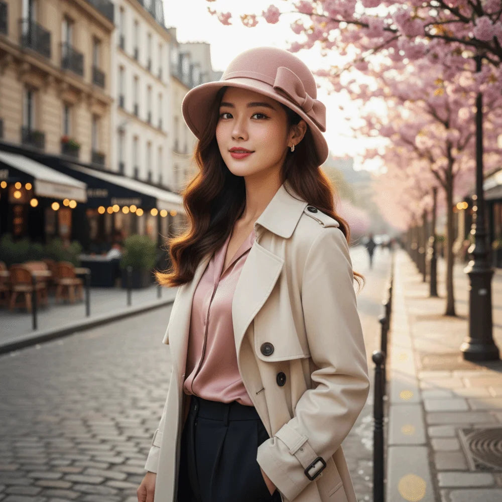 chapeau cloche vintage