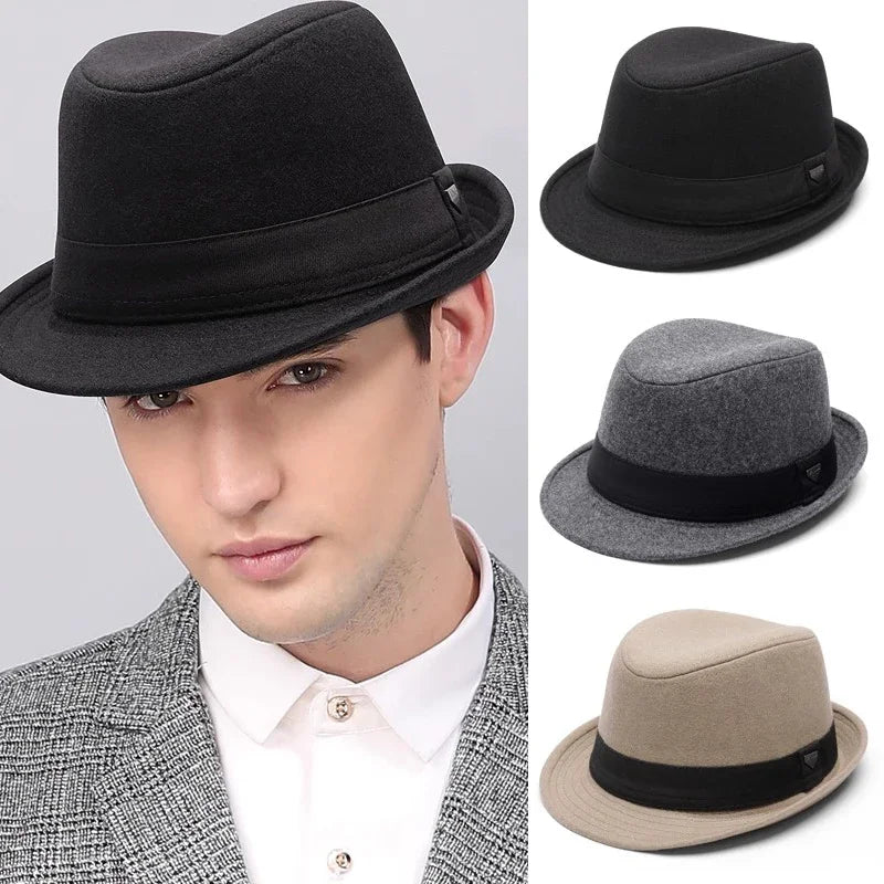 chapeau feutre vintage