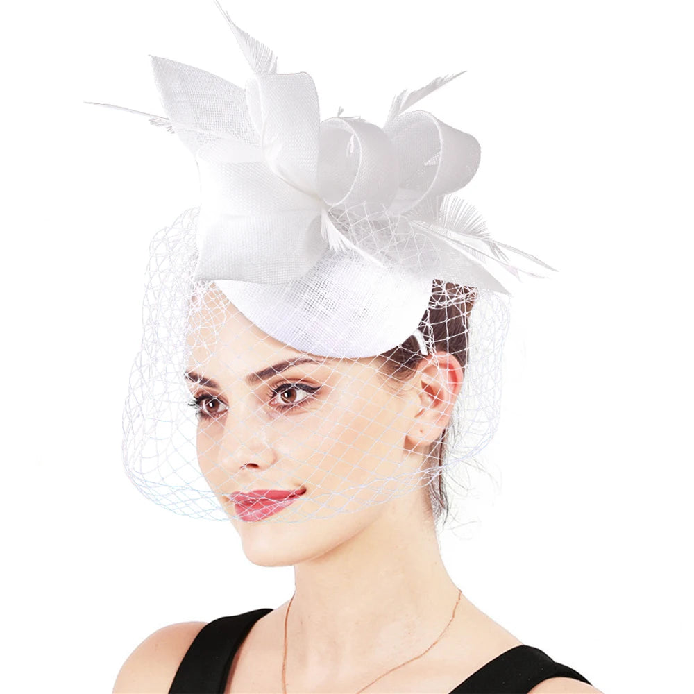 chapeau voilette vintage