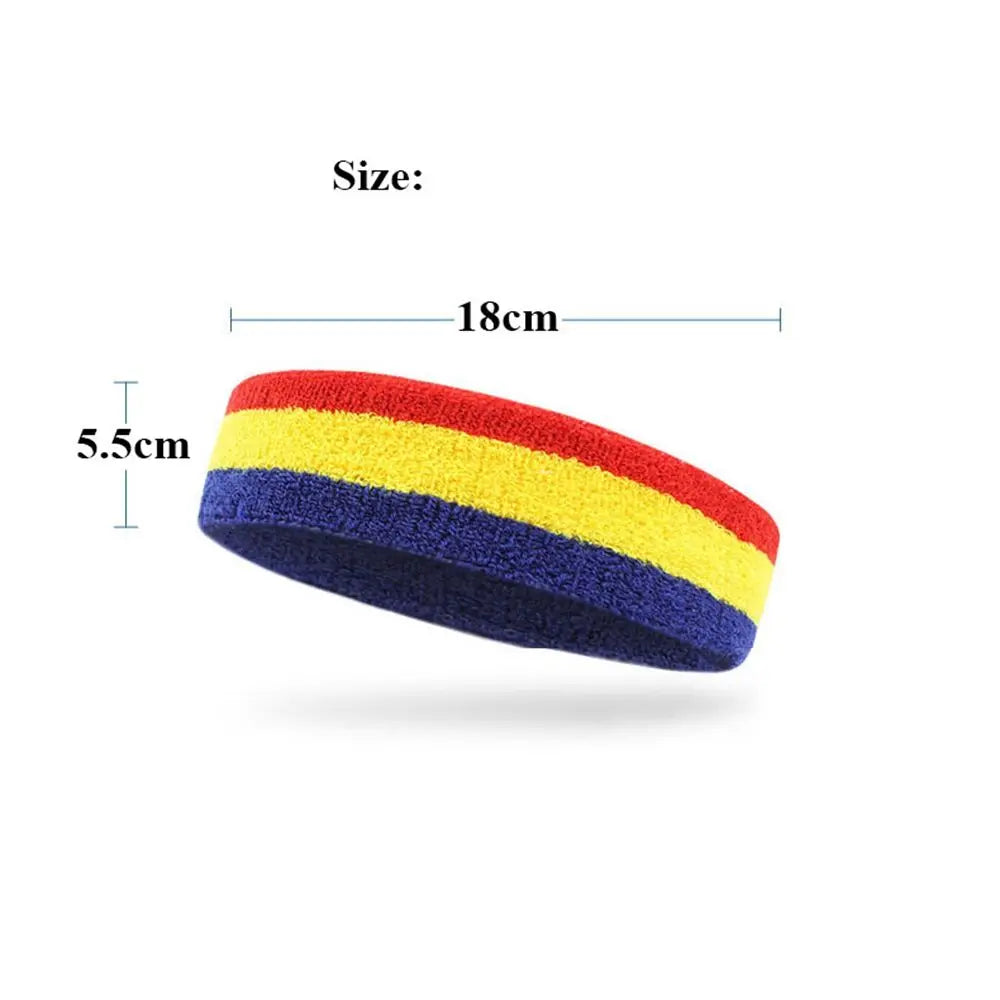 bandeau année 80 multicolore