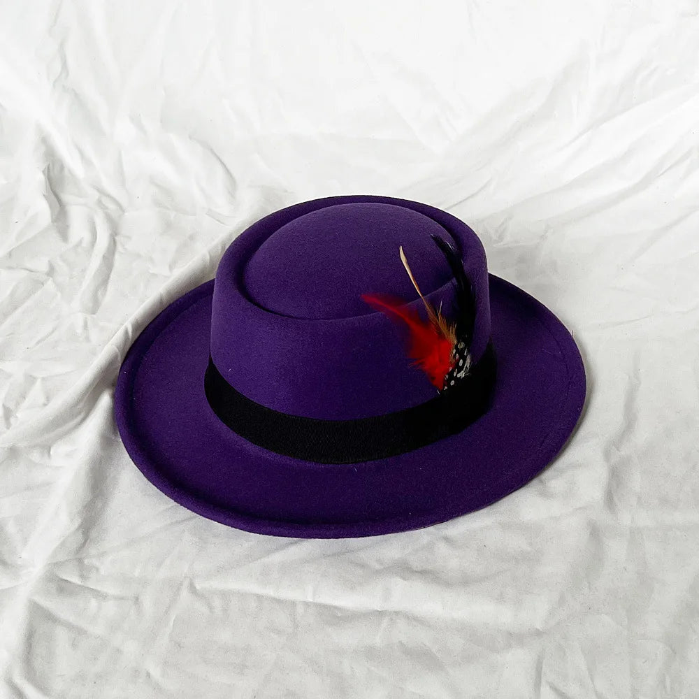 chapeau en feutre homme vintage