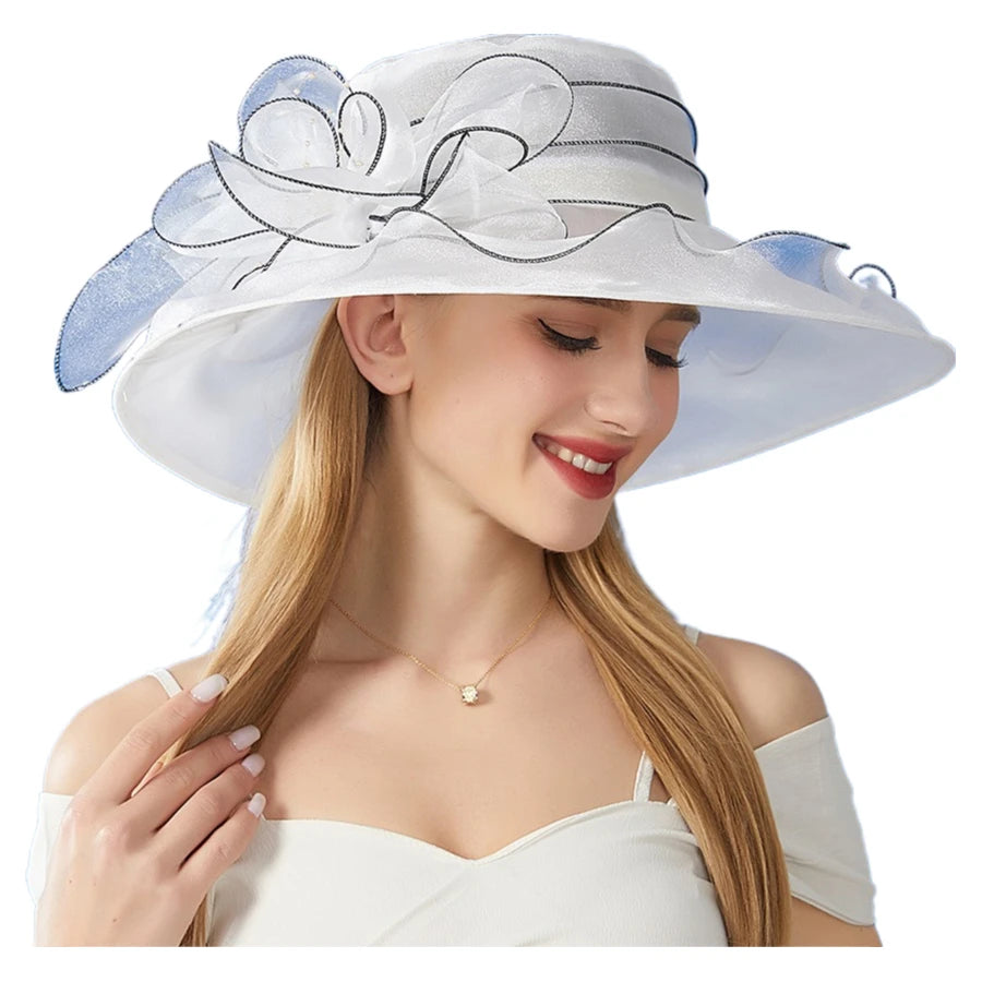 organdi chapeau vintage