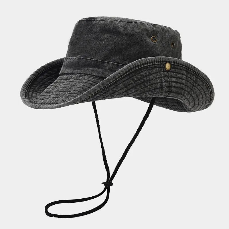 chapeau gris militaire vintage