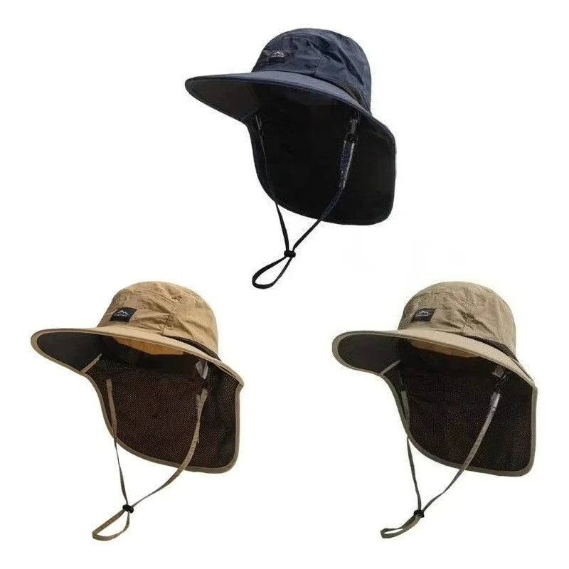 chapeau de pecheur coupe vent vintage