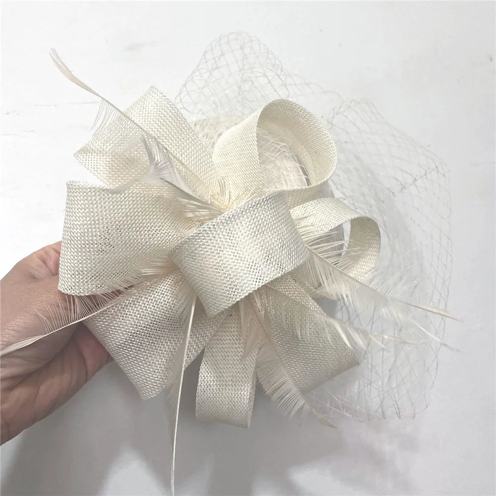 chapeau bibi avec voilette vintage