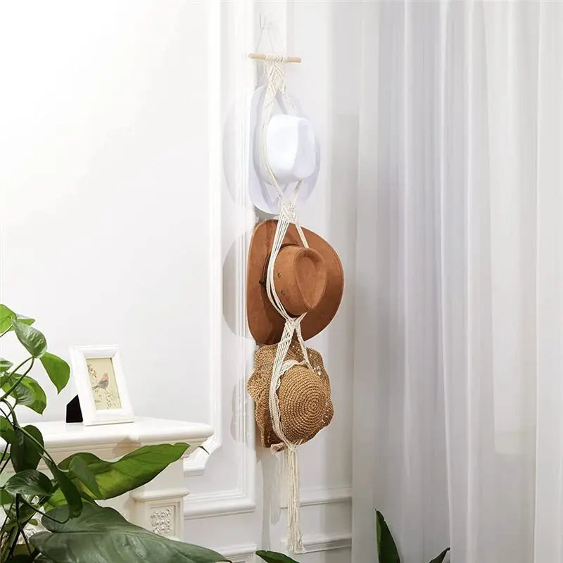 porte chapeau mural vintage