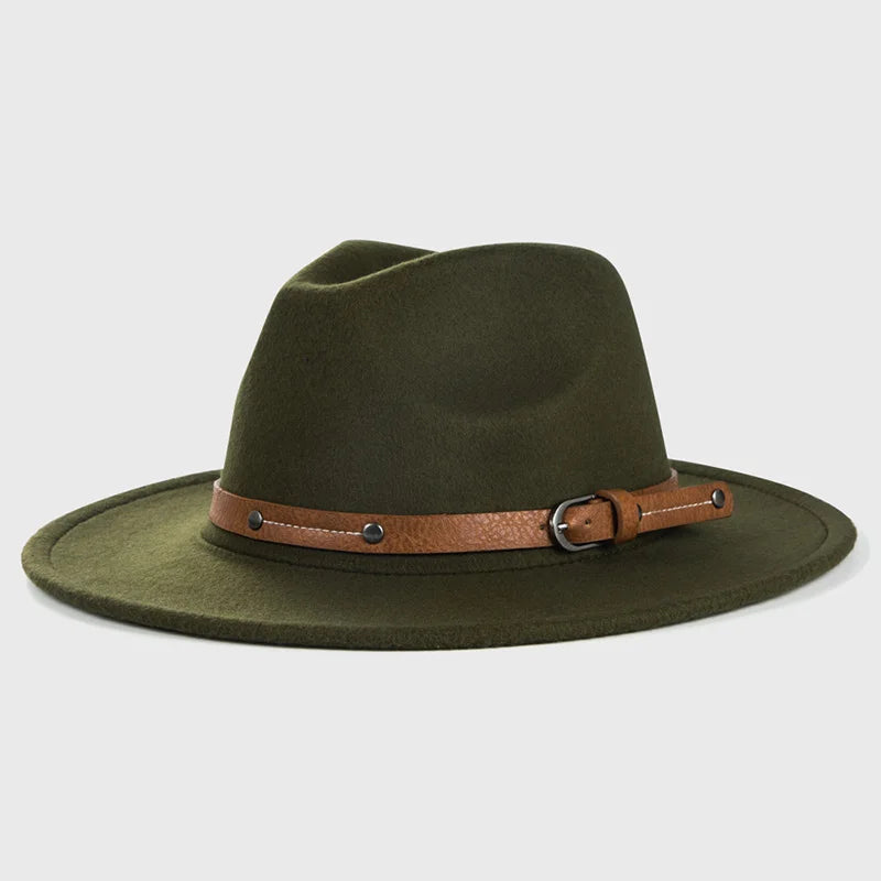 chapeau en laine vintage