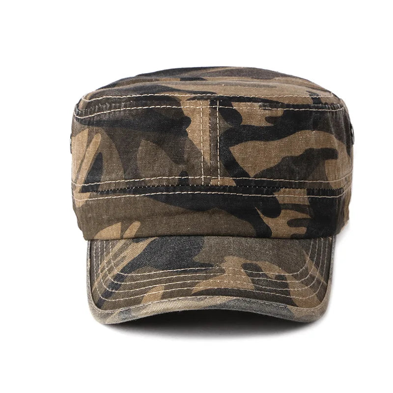 chapeau camouflage vintage