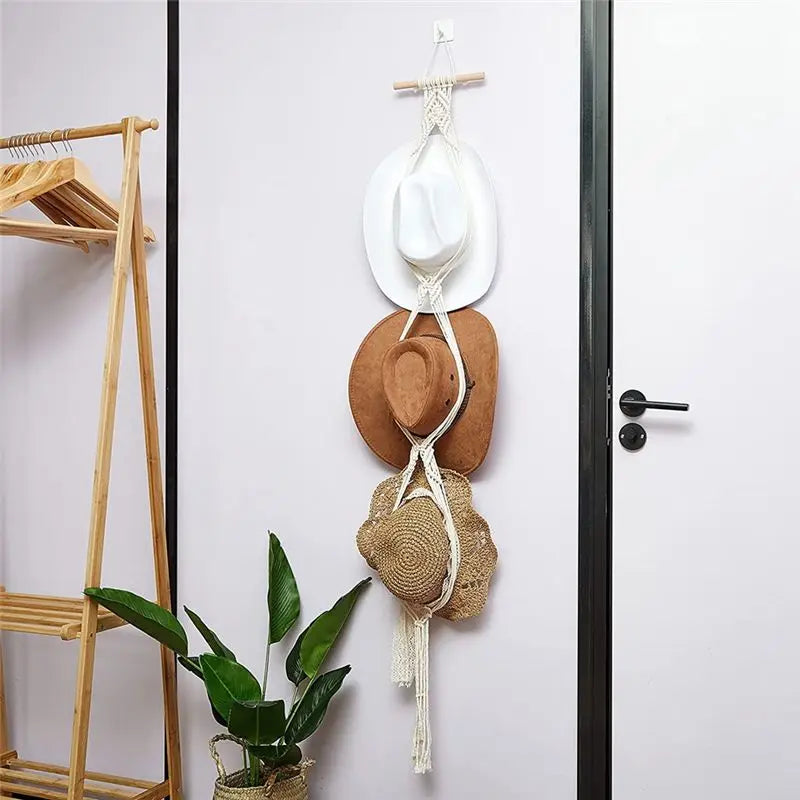 porte chapeau mural vintage