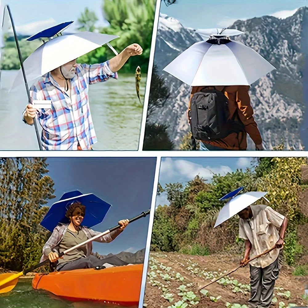 chapeau et parapluie