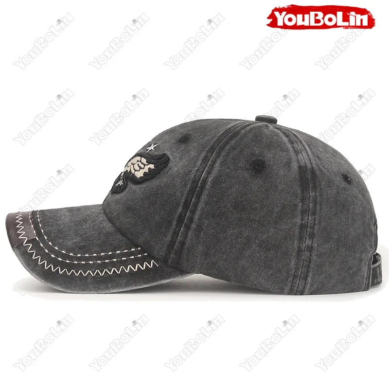 chapeau de soleil visiere courbée vintage