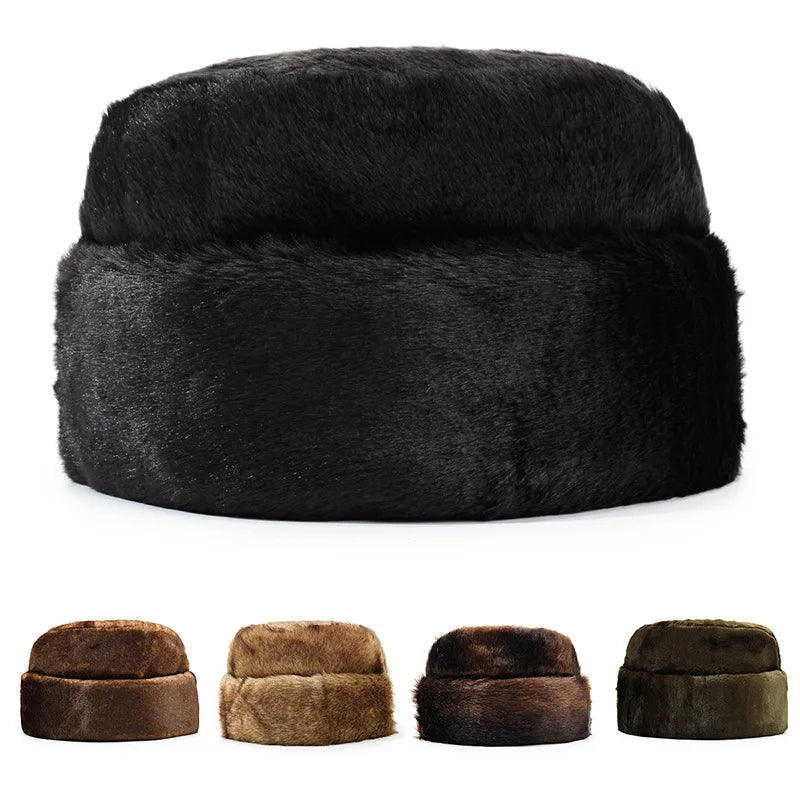 chapeau vintage astrakan