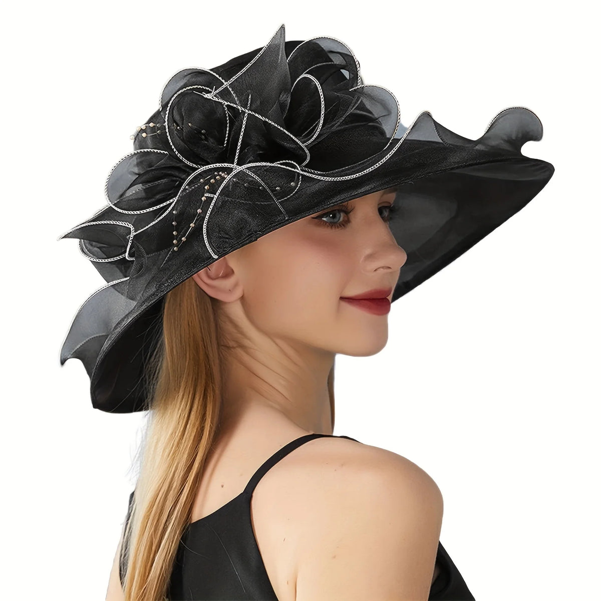 organdi chapeau vintage