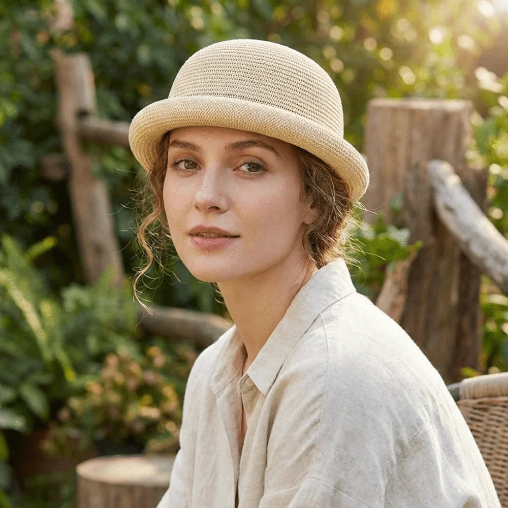 chapeau femme vintage retro