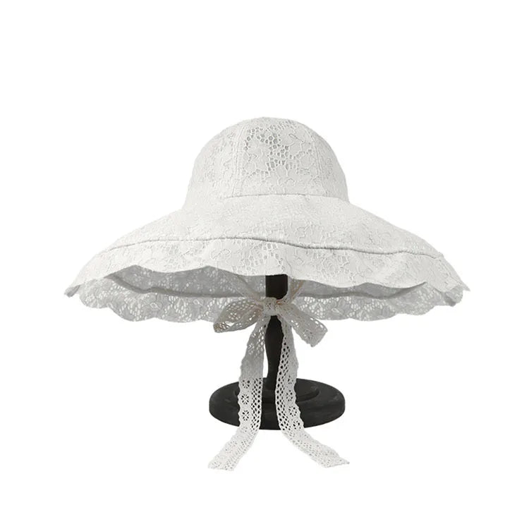 chapeau dentelle vintage