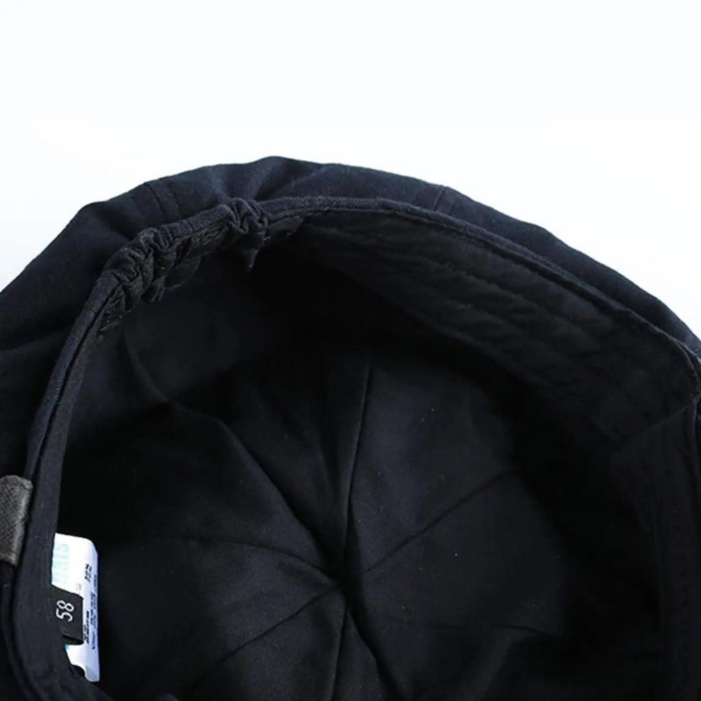chapeau gavroche en coton vintage