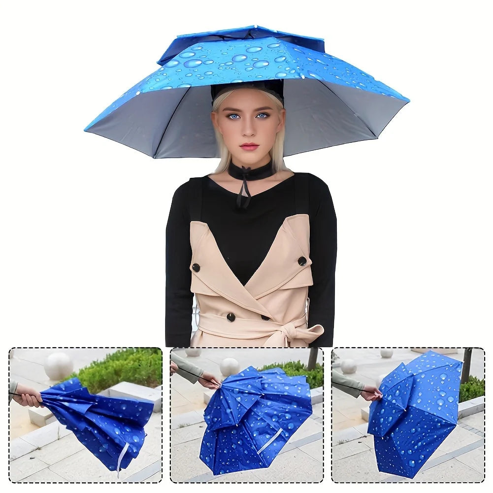 chapeau et parapluie