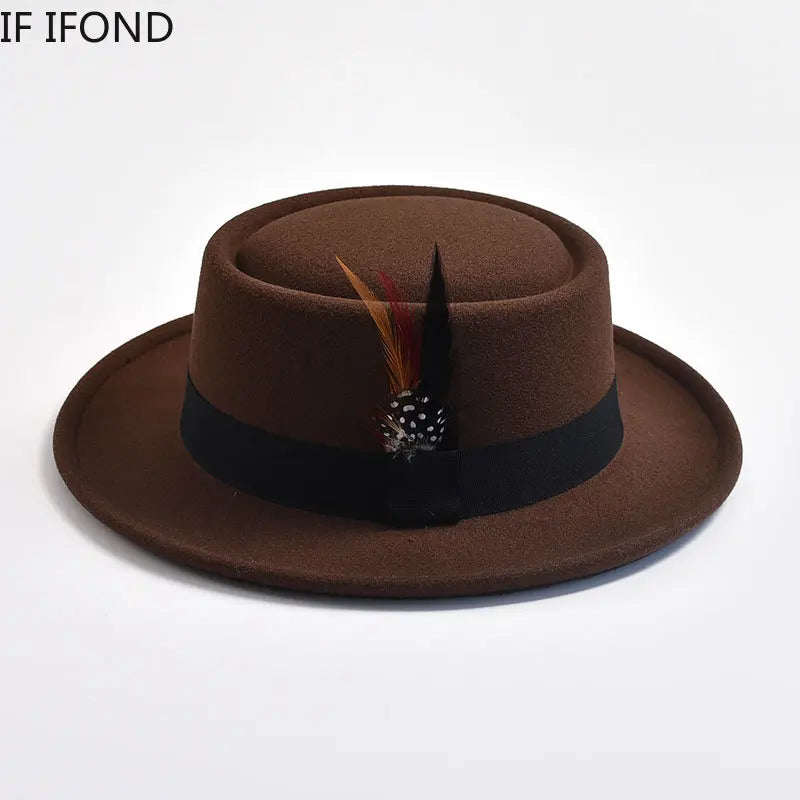chapeau en feutre homme vintage
