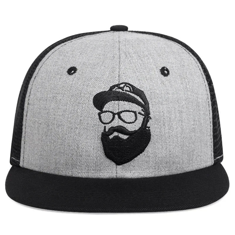 chapeau et moustache vintage