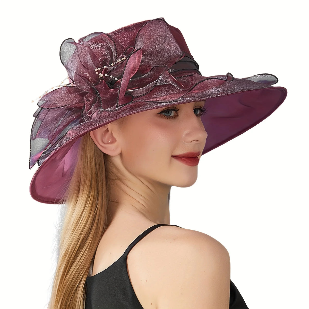organdi chapeau vintage