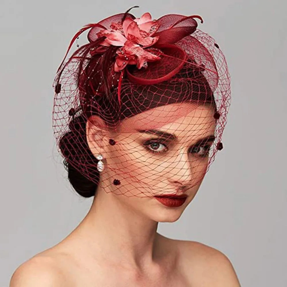 chapeau de veuve vintage