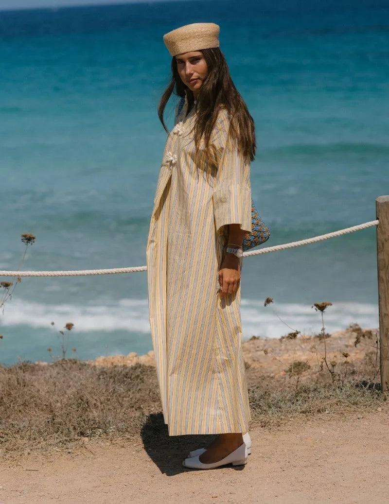 chapeau bibi en paille naturelle vintage