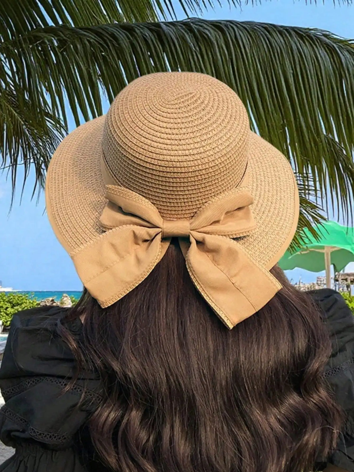 chapeau vintage ecru femme