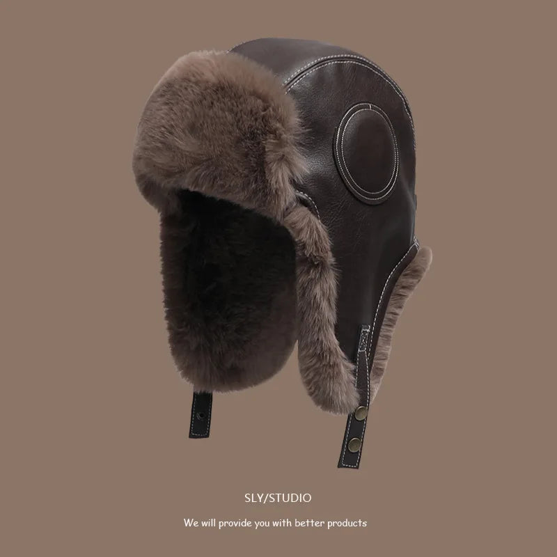 chapeau aviateur vintage