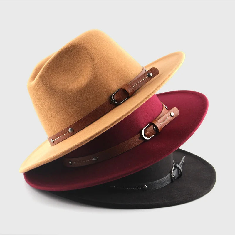 chapeau en laine vintage