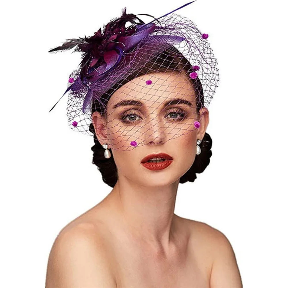 chapeau de veuve vintage