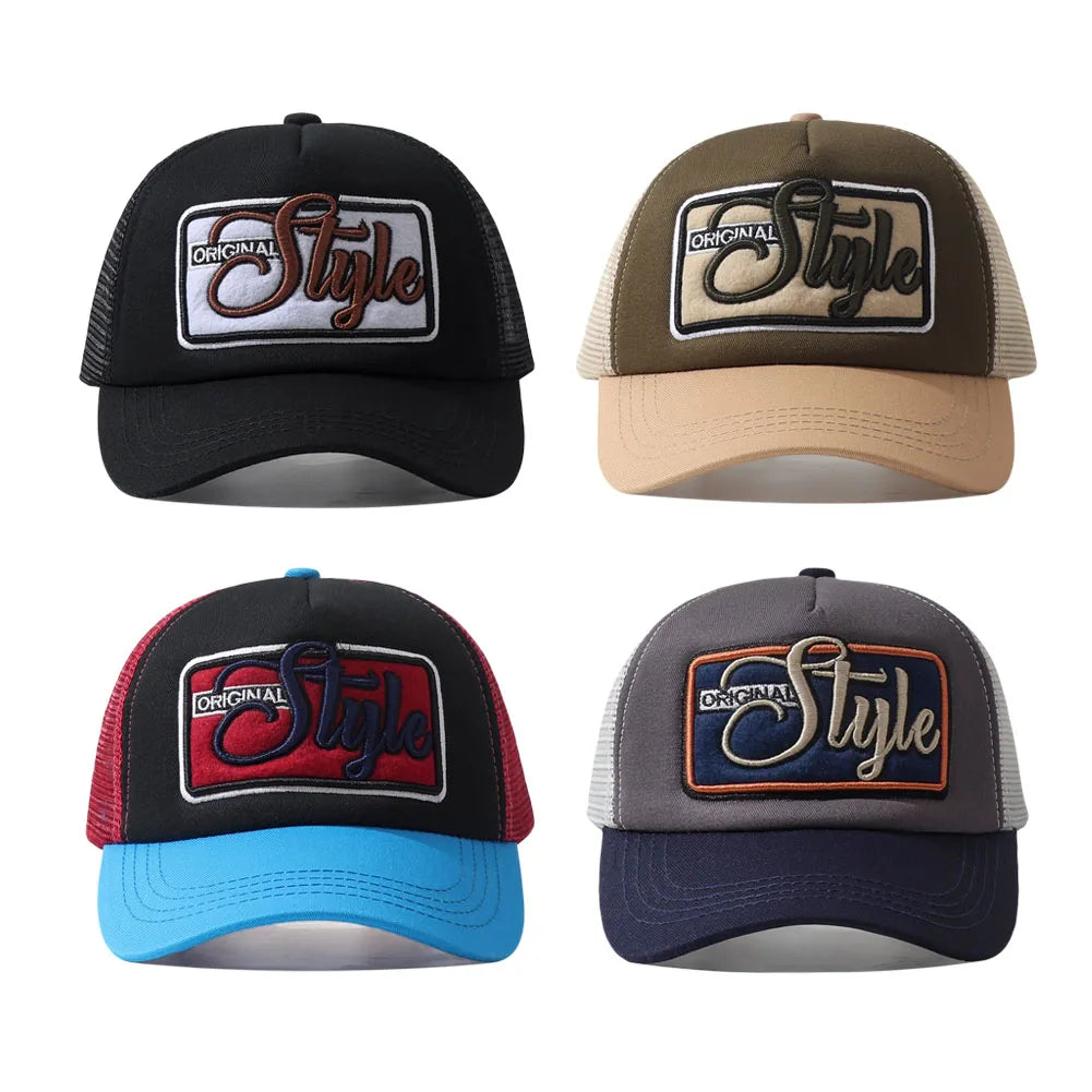 casquette vintage trucker