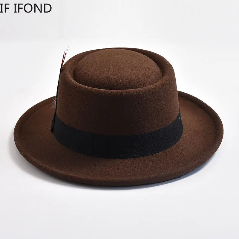 chapeau en feutre homme vintage