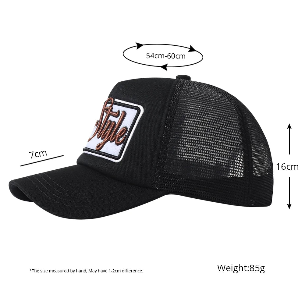 casquette vintage trucker