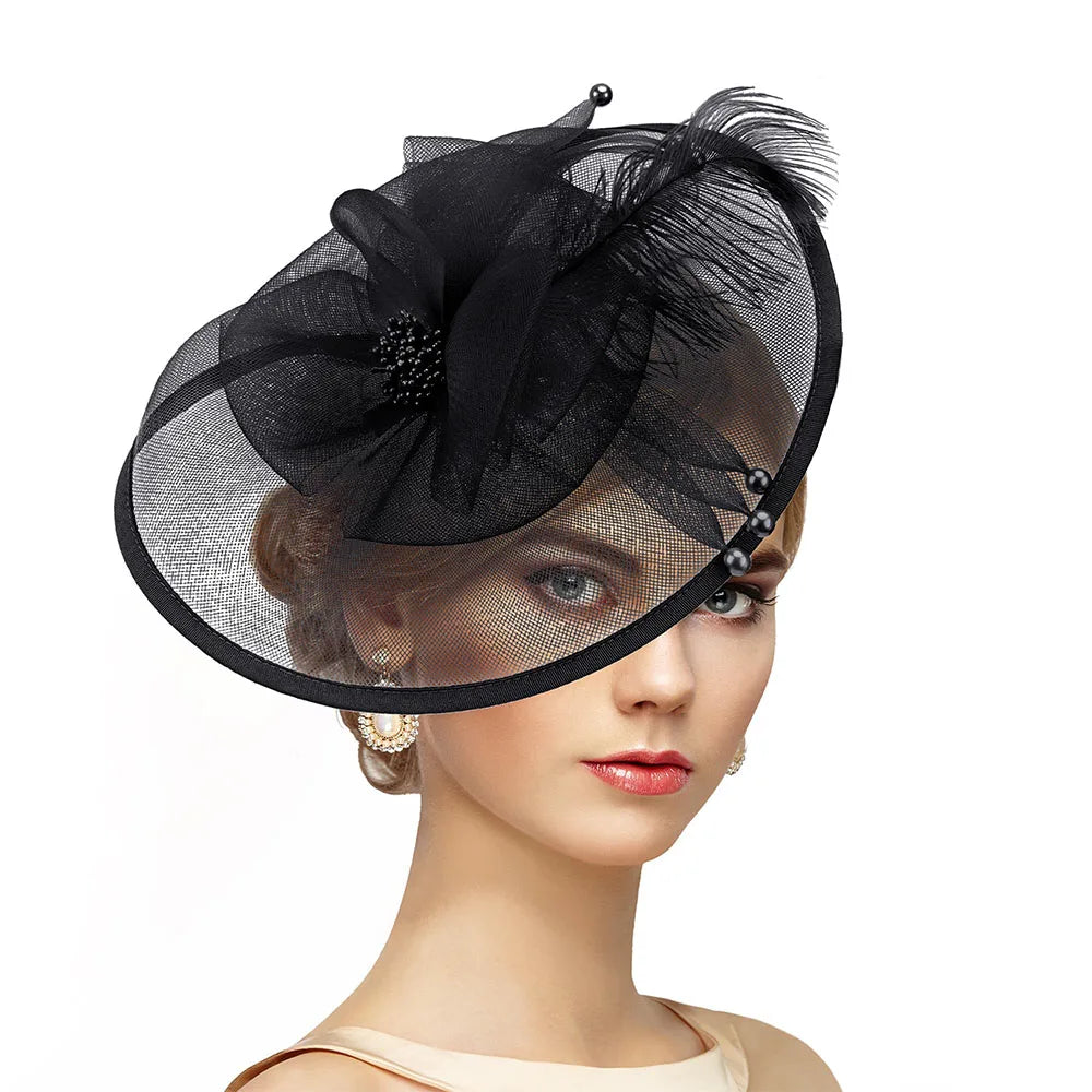 chapeau voilette année 50