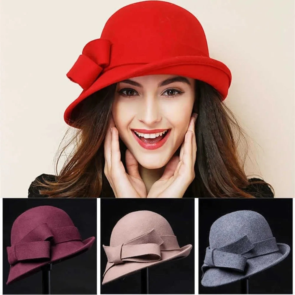 chapeau vintage femme cloche