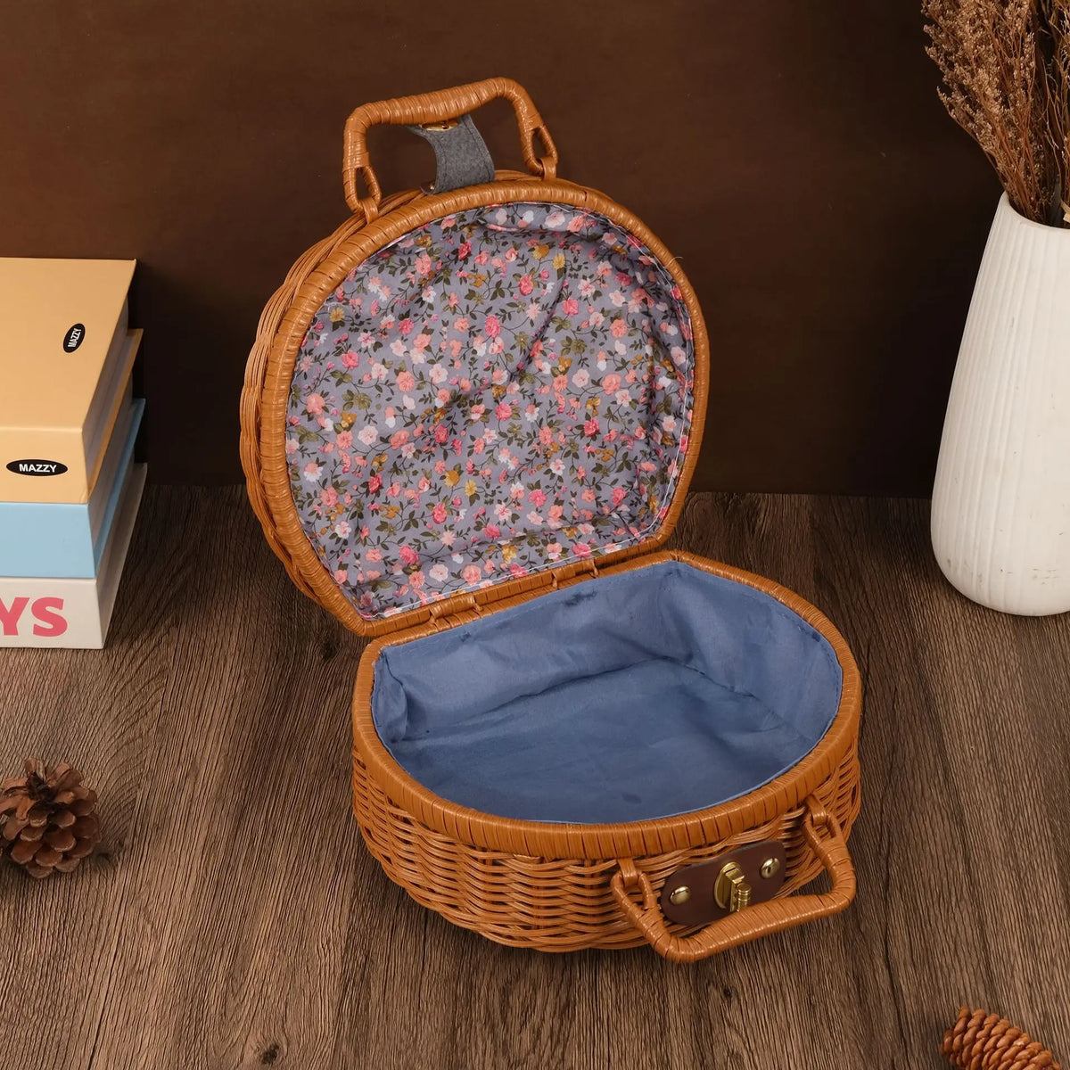 Boite à chapeau vintage retro