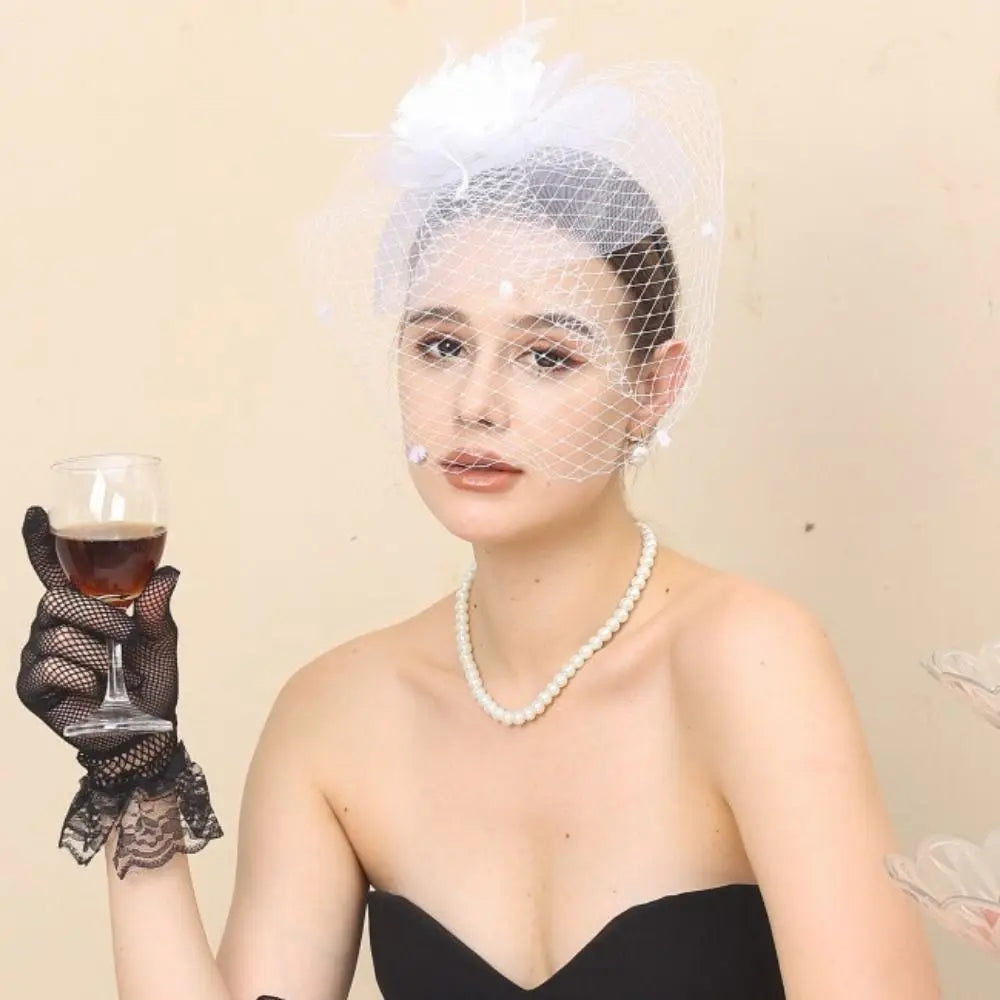 chapeau de veuve vintage