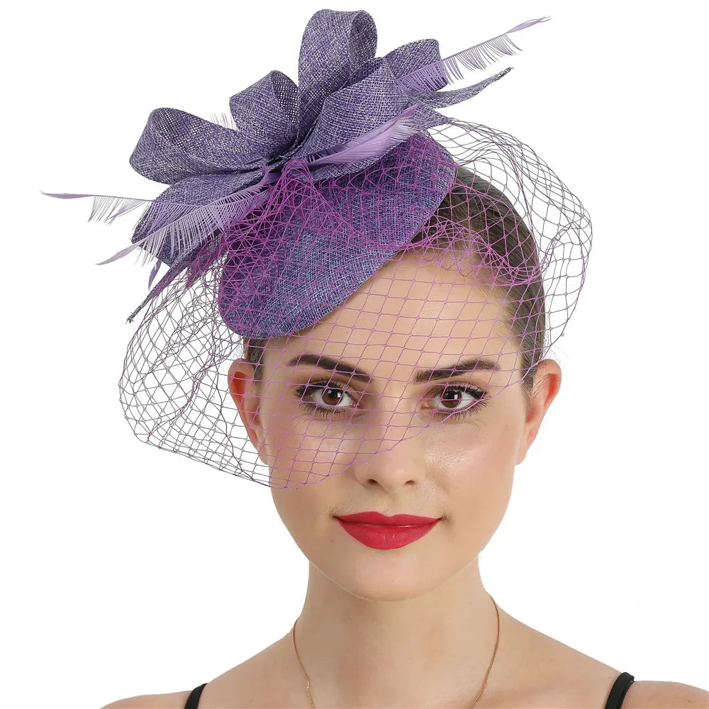 chapeau voilette vintage