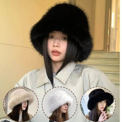 ancien chapeau fourrure vintage