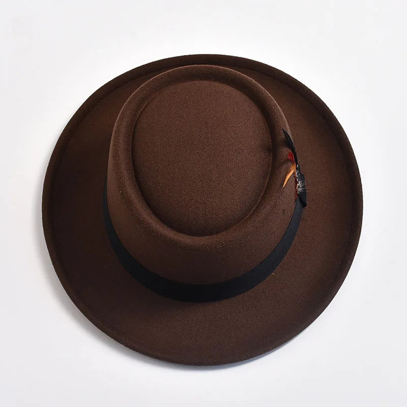 chapeau en feutre homme vintage