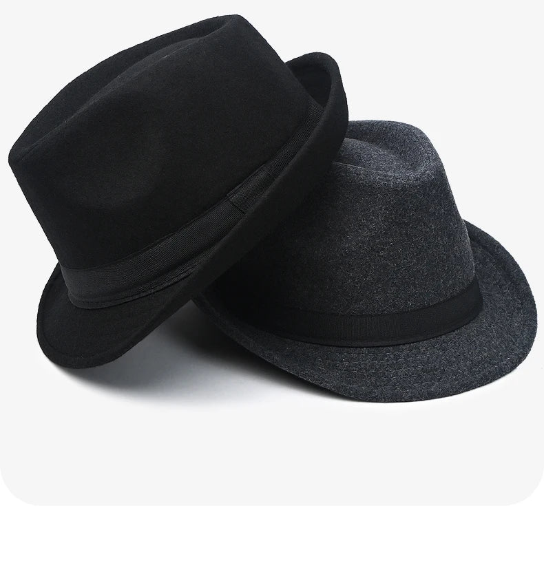 chapeau feutre vintage