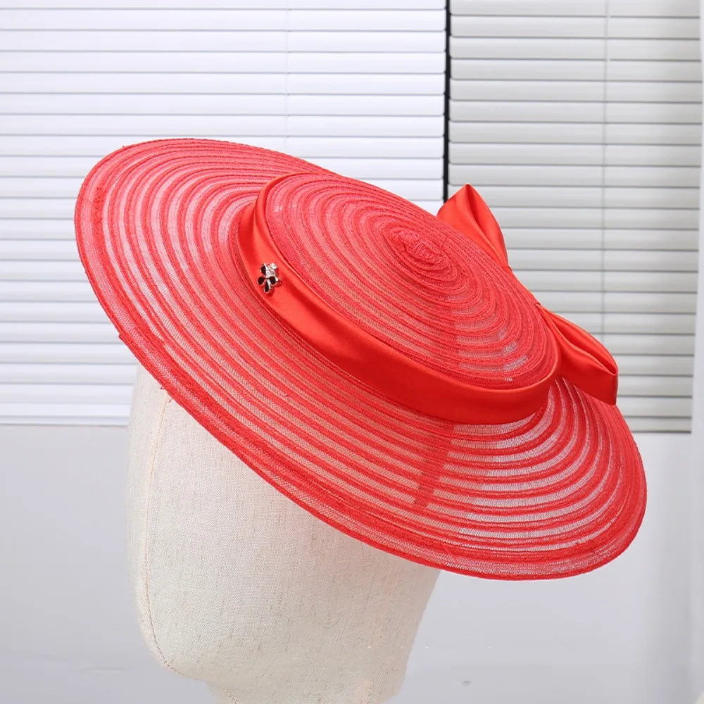 chapeau bibi en gaz noir retro année 1940