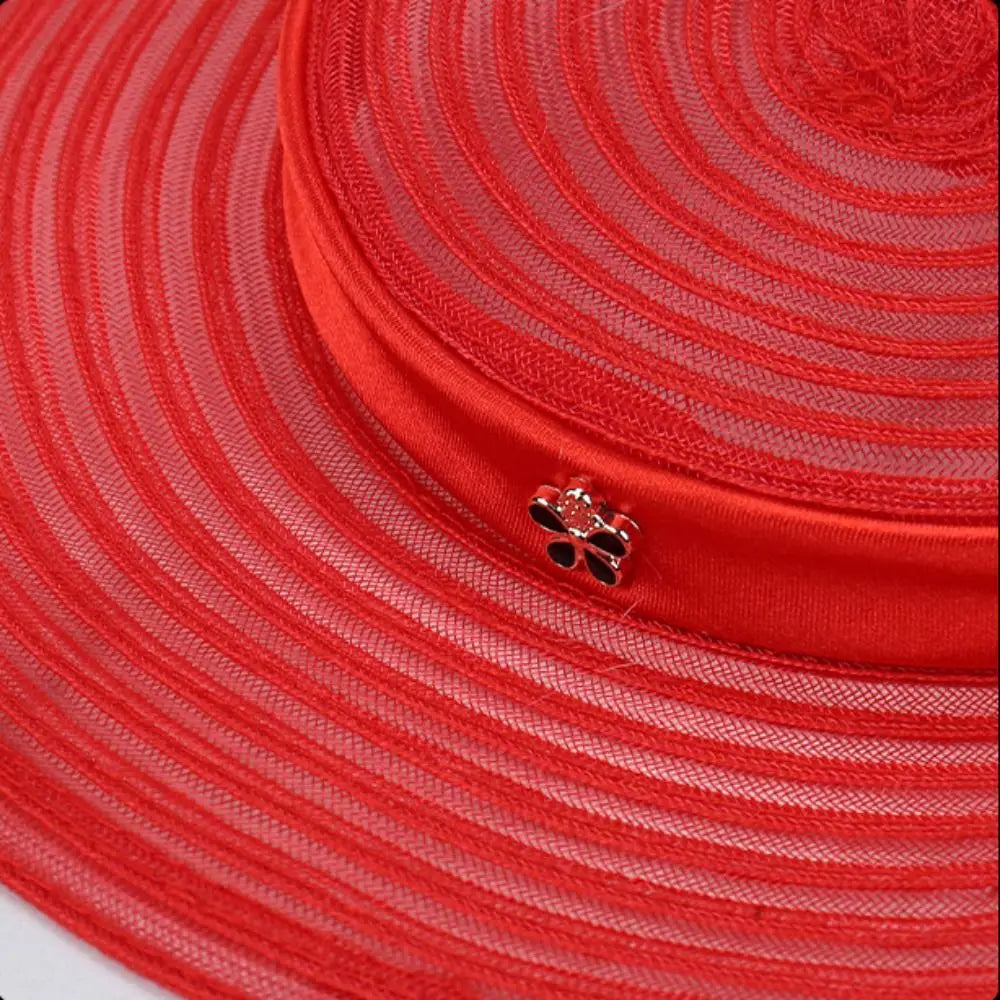 chapeau bibi en gaz noir retro année 1940