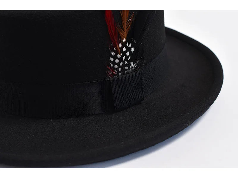 chapeau en feutre homme vintage