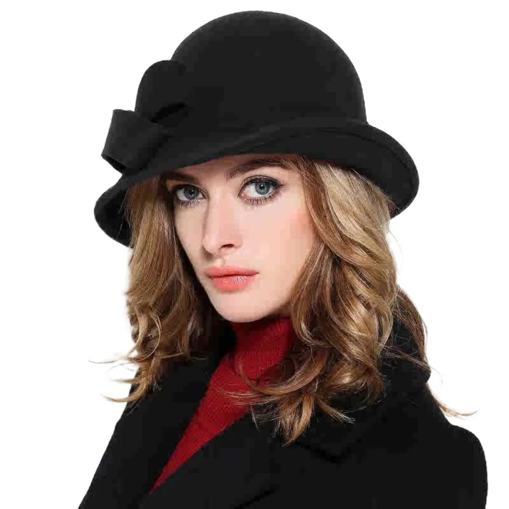 chapeau vintage femme cloche