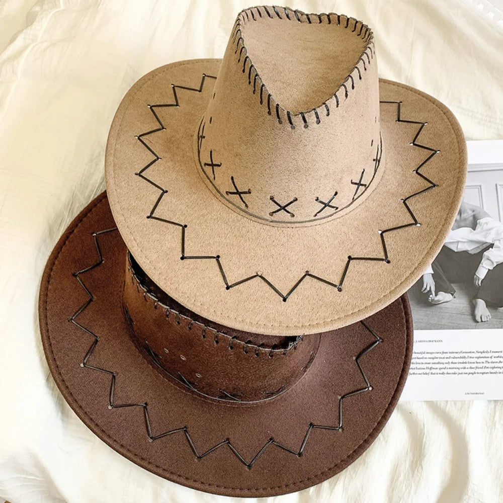 chapeau meo vintage daim