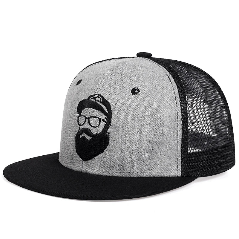 chapeau et moustache vintage
