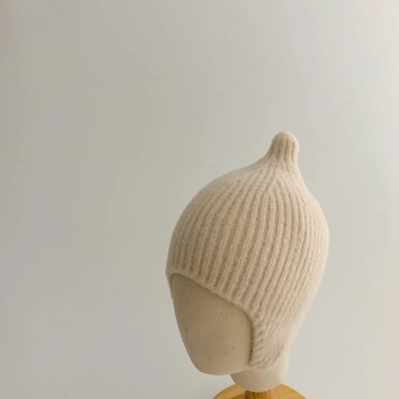 chapeau bébé vintage tricot
